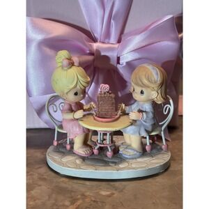 Hamilton Precious Moments Our Friendship Takes Cake Chocolate Valentine 2006